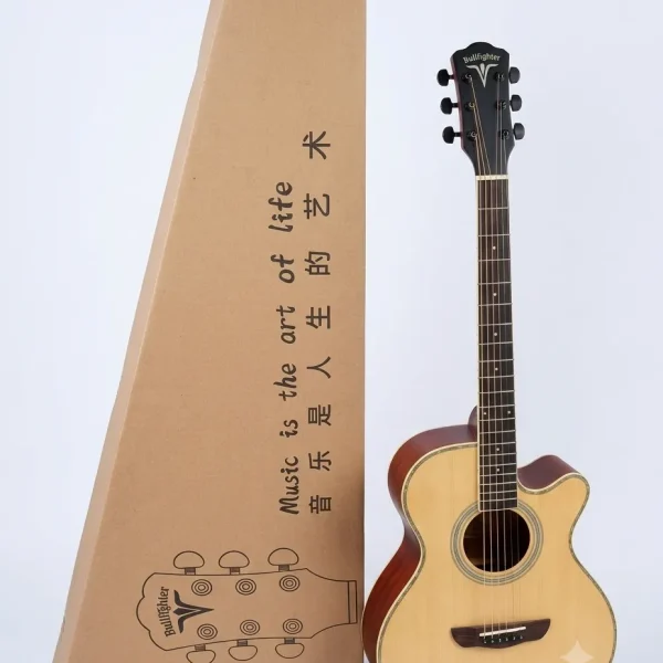 Bullfighter 40-Inch Cutaway Acoustic Guitar