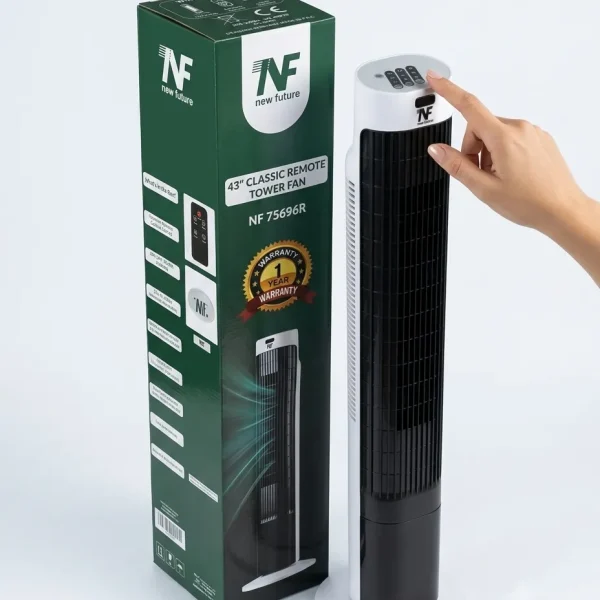 New Future NF-75696R 43" Tower Fan