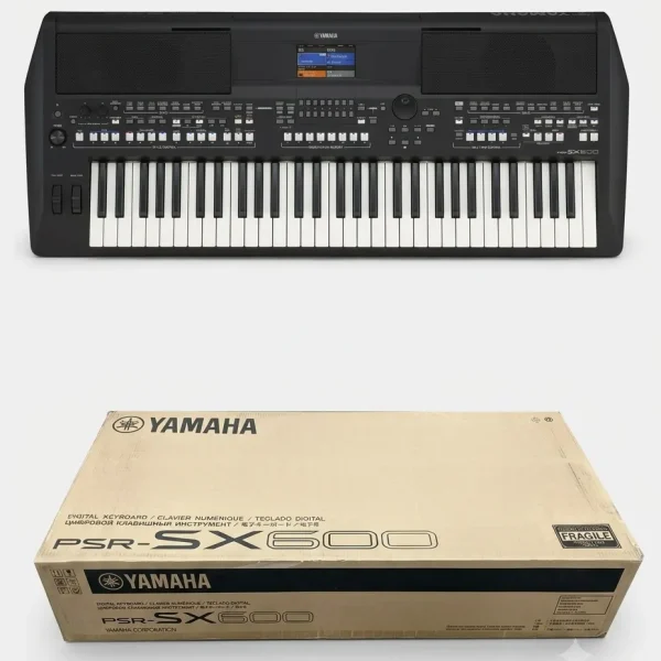Yamaha PSR-SX600 🎹 | 128 Polyphony + Super Articulation + Live Controls